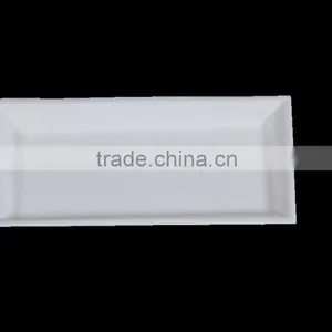 Disposable Non-plastic Bagasse Twisted Square Plates L 180X180X15 TP03 thumbnail-1