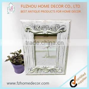 White Baroque Picture Frame Resin Picture Frame With Good Price thumbnail-1
