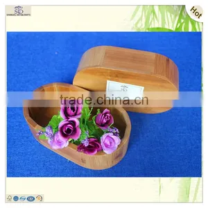 Fashion Packing Oval Bamboo Wooden Chocolates Boxes thumbnail-4
