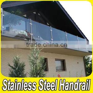 Handrail Project 304 316 Stainless Steel Modern Design for Balcony Railing thumbnail-1