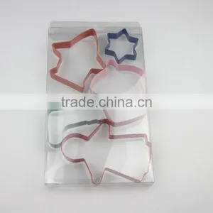 5pcs Xmas Stainless Steel Kitchware in Blister, Ginger Cookie Cutters thumbnail-1