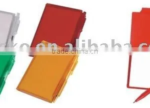 Plastic Cover Notebook thumbnail-1