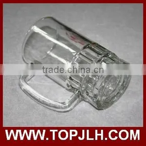 High Quality Custom Logo Printed Glass Beer Mug for Sublimation thumbnail-3