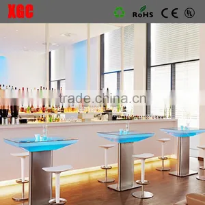 Hot Sale RGB Rechargeable Acrylic Luminous Plastic Led Furniture thumbnail-1
