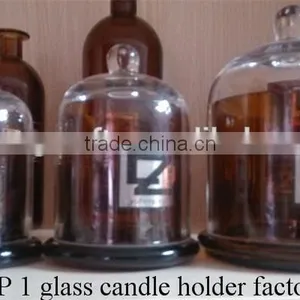 Home Deco Glass Cloche Bell Jars With Dome Lid thumbnail-5