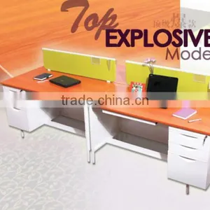 STEELITE Office Home Use Writing Desk With Lateral Drawers thumbnail-1