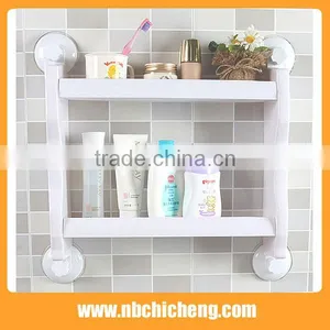 Plastic Wall Mounted Bath Jewelry Holder Unique Cosmetic Rack thumbnail-1
