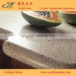 Wholesale High Quality Artificial Stone Cappuccino Quartz thumbnail-1