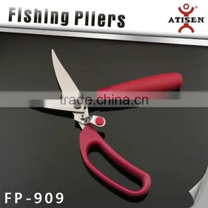 Hot Sale Stainless Steel Fishing Shears With Soft Grip Rubber Handle thumbnail-5