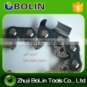Petrol Chain Saw Wood Cutting Machine Full Chisel 3/8" Pitch Chainsaw Saw Chain thumbnail-2