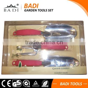 3pcs Aluminium Alloy Die Cast Lady Bonsai Hand Tool Set Outdoor Garden Tools thumbnail-1