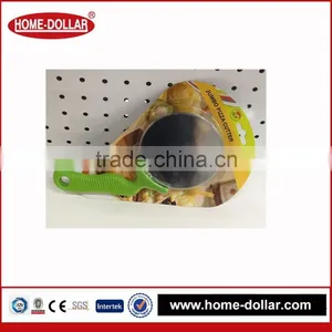 METAL KNIFE WITH PLASTIC HANDLE GREEN 12CM LENGTH PIZZA WHEEL thumbnail-3
