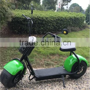 60V 1000W 18 Inch Fat Tire Electric Scooter Citycoco Harley Electric Bike thumbnail-2