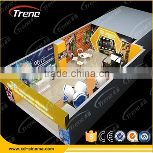 2017 Newest Interactive 9d Egg Vr Cinema/9d vr Game Mobile Simulator Amusement Park 9D Vr Cinema Simulator thumbnail-2