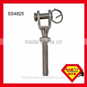 Horizontal Lifeline System Component Stainless Steel Threaded Jaw Terminal thumbnail-1