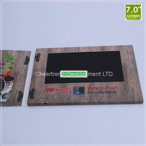 Video Business Card / LCD Video Brochure Card / Video Player Brochure for Marketing thumbnail-2