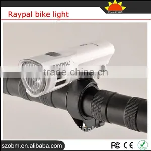 Biking RAYPAL 3W 3 Modes Light Front Bike Led Lights For Bicycle With Clip thumbnail-1