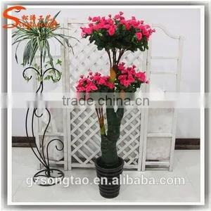 Beautiful Rose Flower Decorative Flowers Wreaths Rose Artificial Flower Tree thumbnail-1