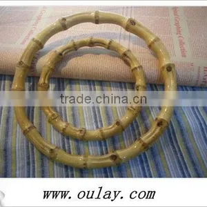 Prue Hand,round-shape Bamboo Handles for Every Woman and Girl thumbnail-2
