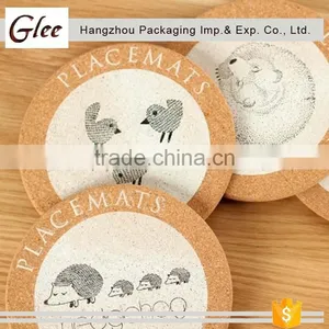 Wholesale 2017 Newly Personalized Cork Coaster / Paper Cup Mat thumbnail-2