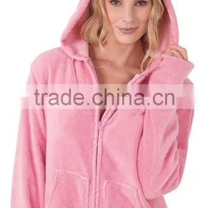 2017 Christmas Onesie Plush Heavyweight Microfleece Sleepshirt & Family Hoodie-footie Pajamas Sublimation Onesie for Women thumbnail-6