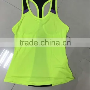 Women Fashion Design Dryfit Gym Fitness Singlet thumbnail-1
