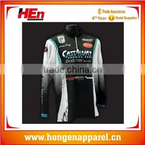 HongEn Apparel Wholesale Man Fishing Clothing Hoodies Zipper/ Custom Fishing Hoodie thumbnail-1