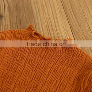 Fashion Long Sleeves Slim Sweater Pure Colour Girls Knit Sweaters thumbnail-6