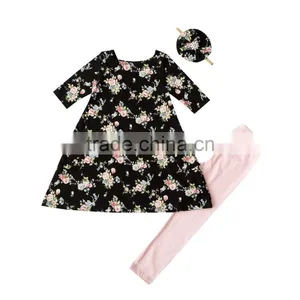 Baby Spring Outfits,top + Plants,lovely Set.for School,travel,photos thumbnail-1