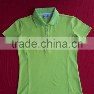 High Quality of Polo Shirt for Lady, Short Sleeve, 100% Polyester thumbnail-1