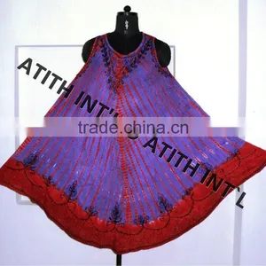 BEACH TIE DIE DRESS thumbnail-1