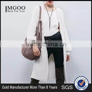 MGOO Cheap Price Stock Pullover Long Sweater Wholesale Ugly Christmas Sweater Fashion Winter Sweater Coat for Women JR1074 thumbnail-1