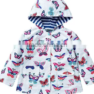 Zm50346b Autumn Kids Clothing Wholesale Pure Color Children Coat thumbnail-1