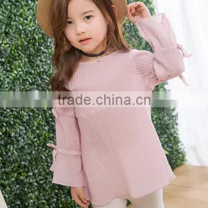 Zm35708a Latest Fashion Blouse Design Clothing Wholesale New Pattern Shirts thumbnail-3