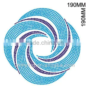 Rotating Circle Rhinestone Motif Template thumbnail-1