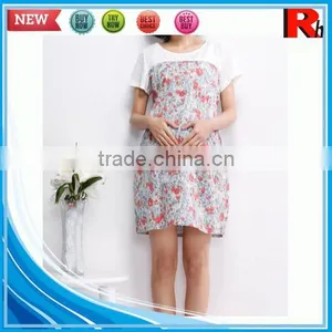 China 100% Cotton Soft Printing Custom Wholesale Wholesale Maternity Wear Muslim thumbnail-1