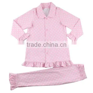 Wholesale Children Clothing Boutique Girls Clothing Fall Pajamas Girl Pajamas Set thumbnail-3