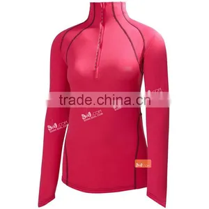 Ice Hockey Red Ladies Long Sleeve Zipper Sport Jacket thumbnail-1