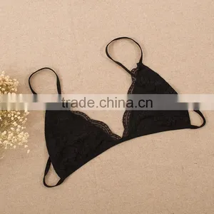 Top Level Non-convertible Straps Sexy Lace Women Bra thumbnail-3