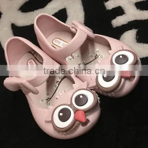 Cute Owl Design, Mini Melissa Shoes, Mini Melissa Owl Shoes thumbnail-3