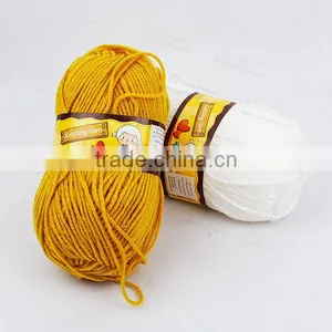 Hot Sale Fancy Yarn Supplier Cheap Wholesale Acrylic Knitting Yarn thumbnail-1