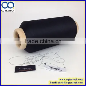75D/120TPM Full Dull Polyester Textured Yarn for Making Woven Label thumbnail-1