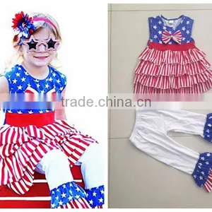 Conice Remake Summer Cotton Wholesale Children Boutique Outfit thumbnail-4