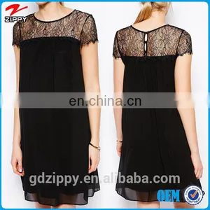 Woan Fashion Maternity Dress Lace Maternity Dress thumbnail-1