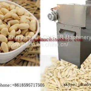 Automatic Peanut Sliver Cutting Machine|Peanut Strip Cutter Machine thumbnail-2