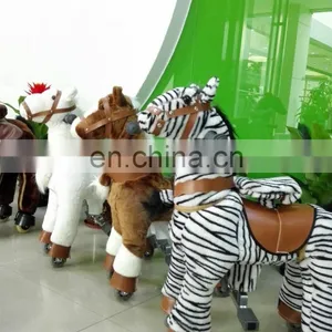 HI CE Mechanical Ride on Toy With Wheels,funny Ride on Horse for Kids thumbnail-2