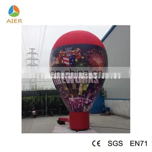 Beautiful Advertising Inflatable Helium Hot Firework Air Balloon for Sale thumbnail-1