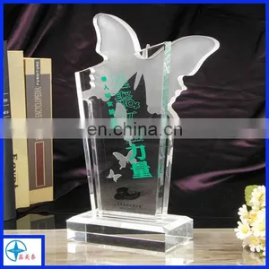 High Quality Chinese Butterfly Crystal Trophy 2017 thumbnail-1