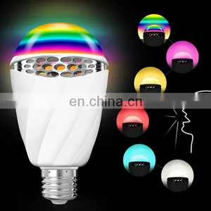 2017 New Arrival Colorful LED Voice Control Bulb,energy Saving Speech Recognize Bulb thumbnail-1