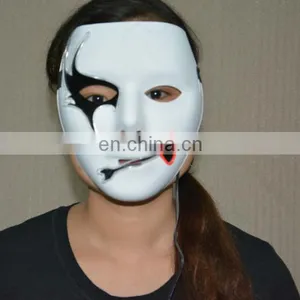 2016 New Design Cosplay Male V Vendetta Flash El Wire Led Glowing Mask thumbnail-1